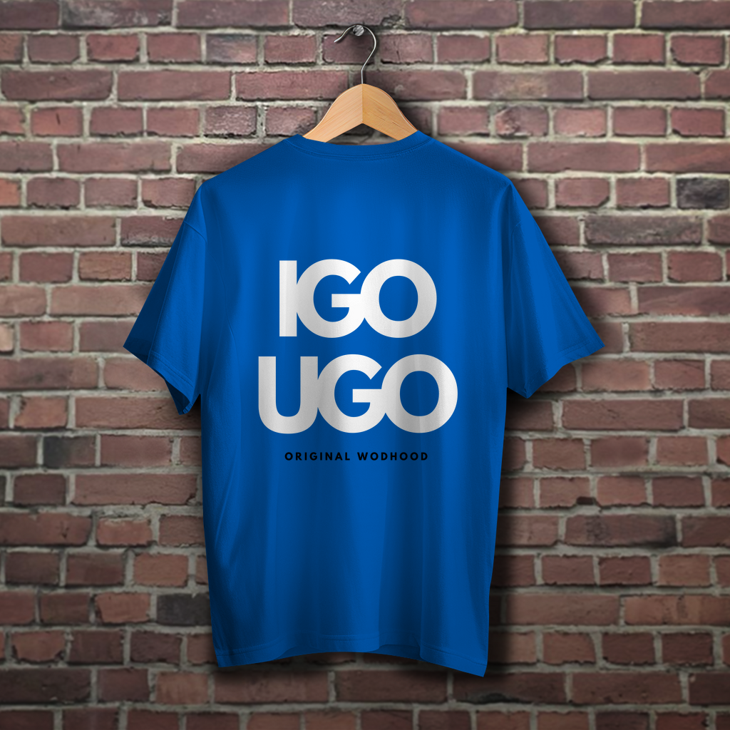 Wodhood I GO YOU GO Oversized Shirt