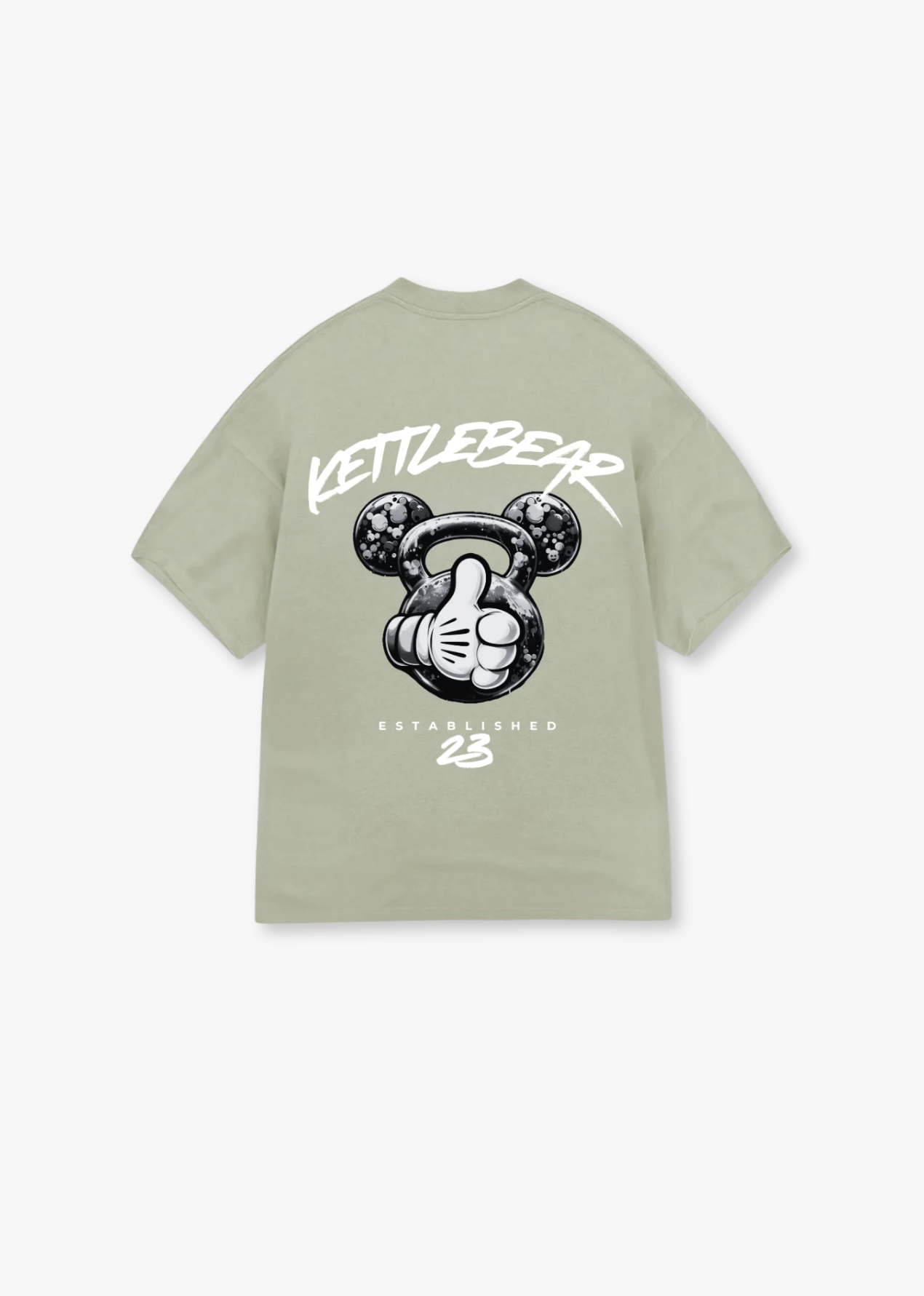 PRE - ORDER - KETTLEBEAR23 B/W OVERSIZED SHIRT