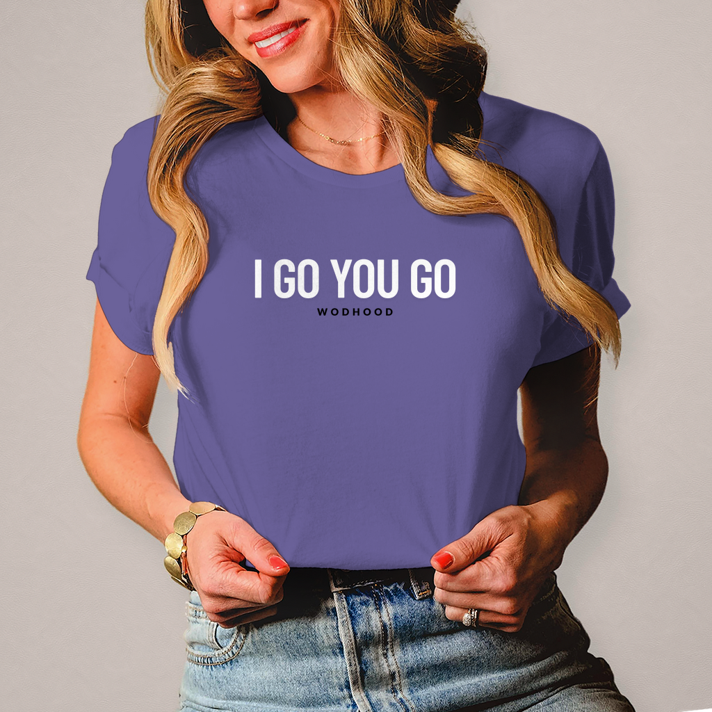 Wodhood TEAM23 I GO YOU GO Shirt