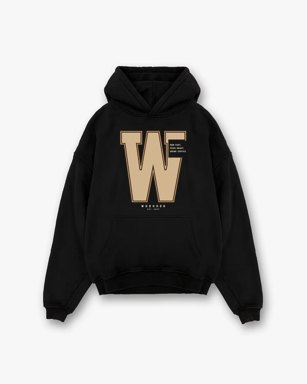 RUN FAST OVERSIZED HOODIE