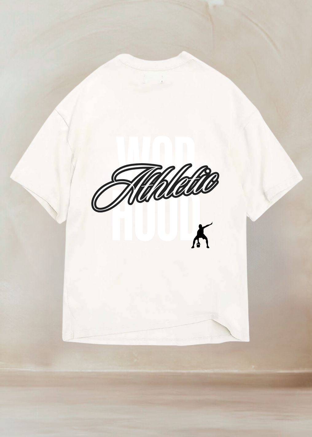 ATHLETIC B/W Unisex Oversized Shirt