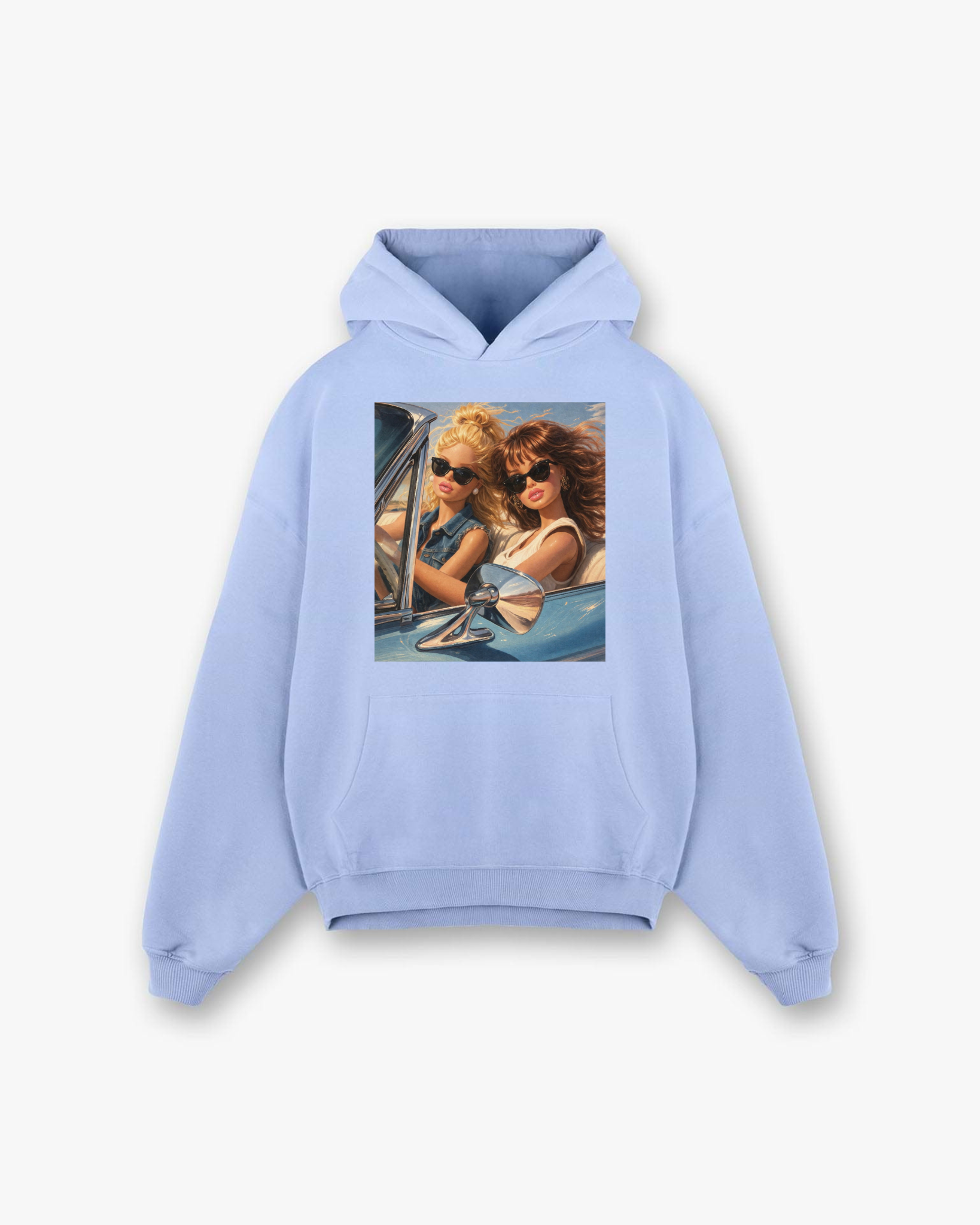 PRE-ORDER - FRAN & DIANE OVERSIZED HOODIE