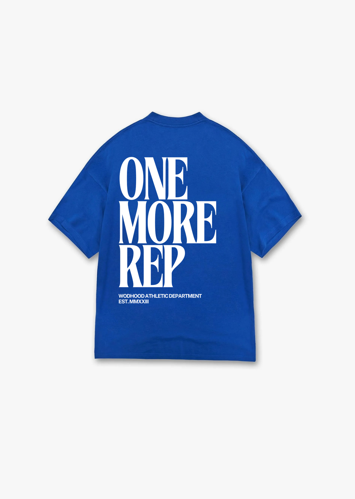ONE MORE REP OVERSIZED SHIRT