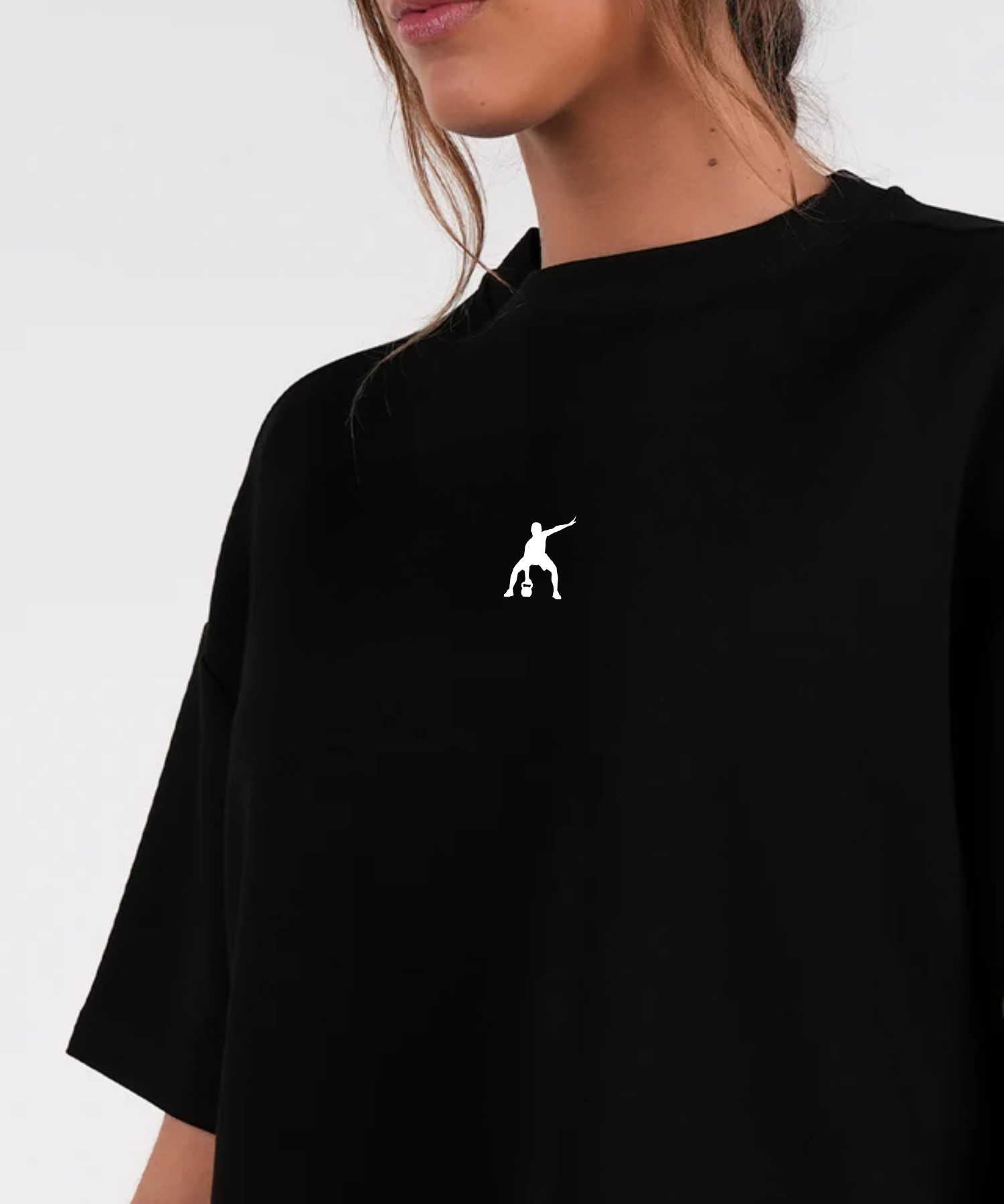 Wodhood I GO YOU GO Oversized Crop Top