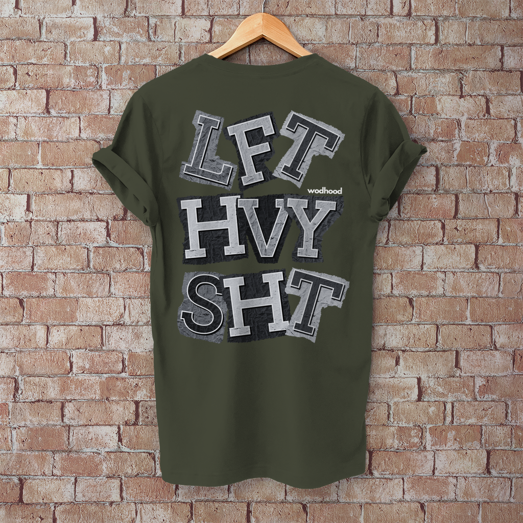 Wodhood LIFT HEAVY SHIT Shirt