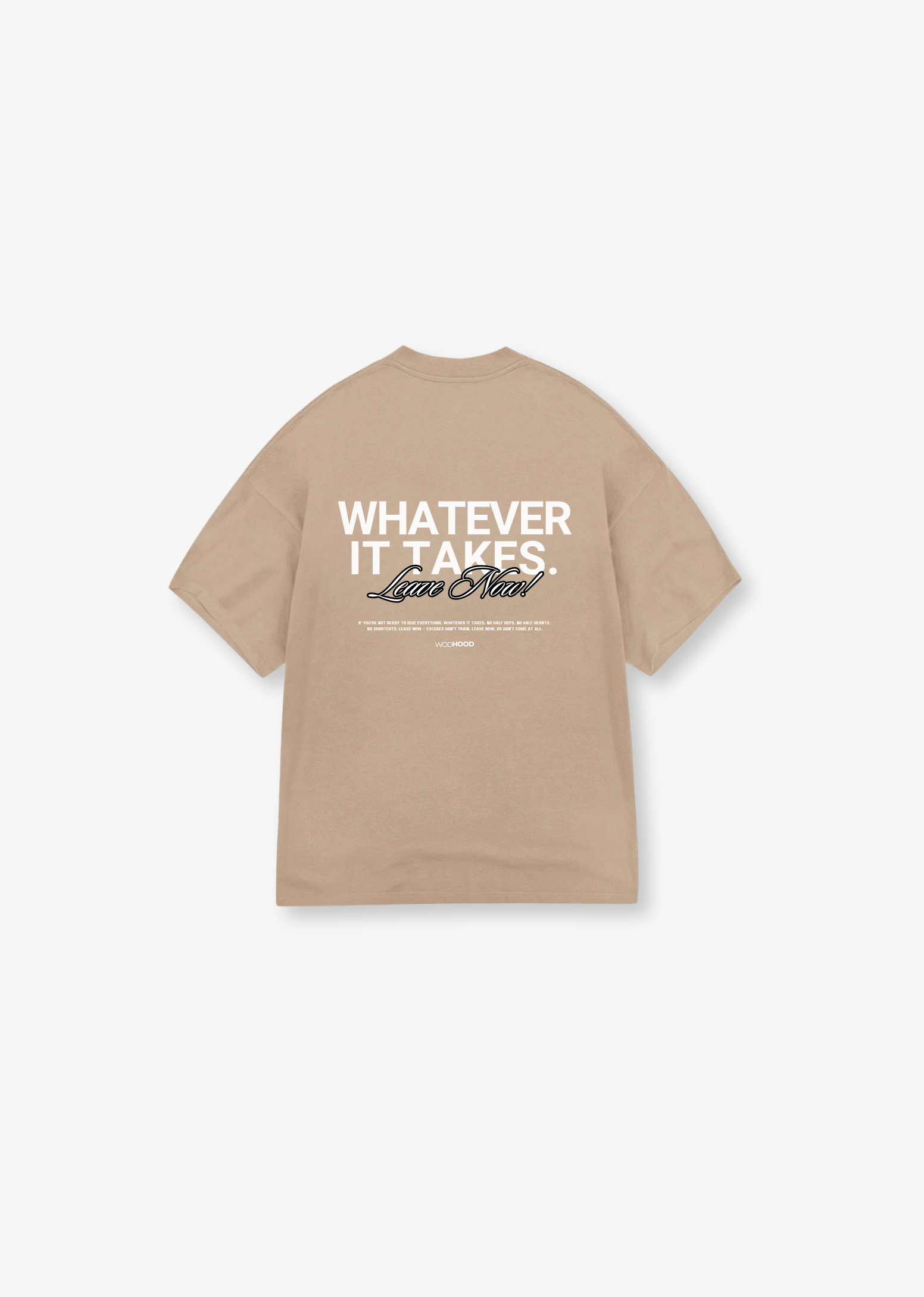PRE - ORDER - WHATEVER OVERSIZED SHIRT