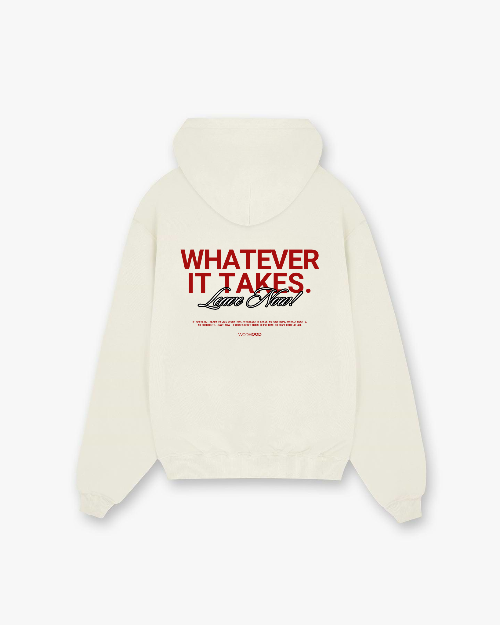 PRE - ORDER - LEAVE NOW OVERSIZED HOODIE