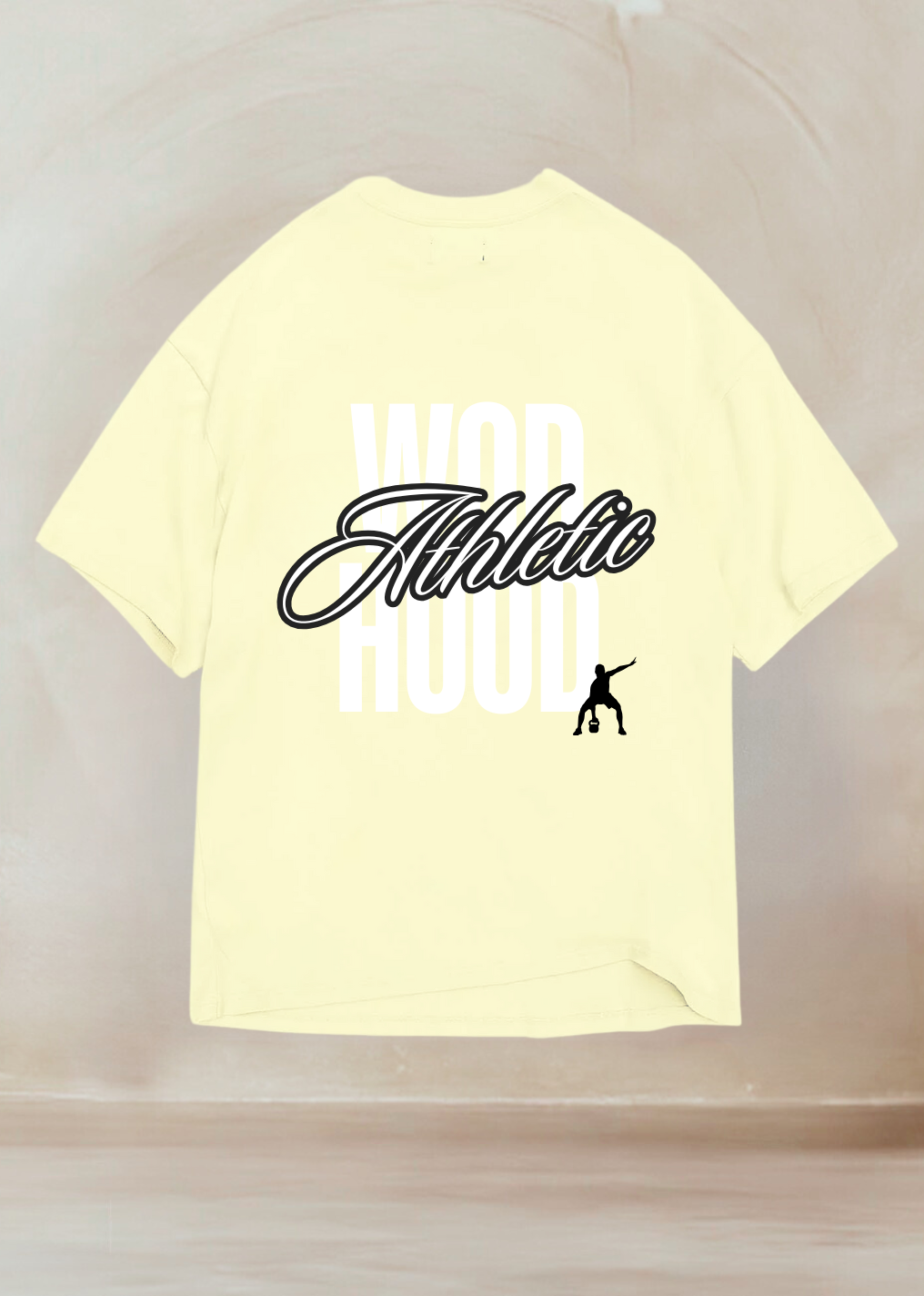 ATHLETIC B/W Unisex Oversized Shirt