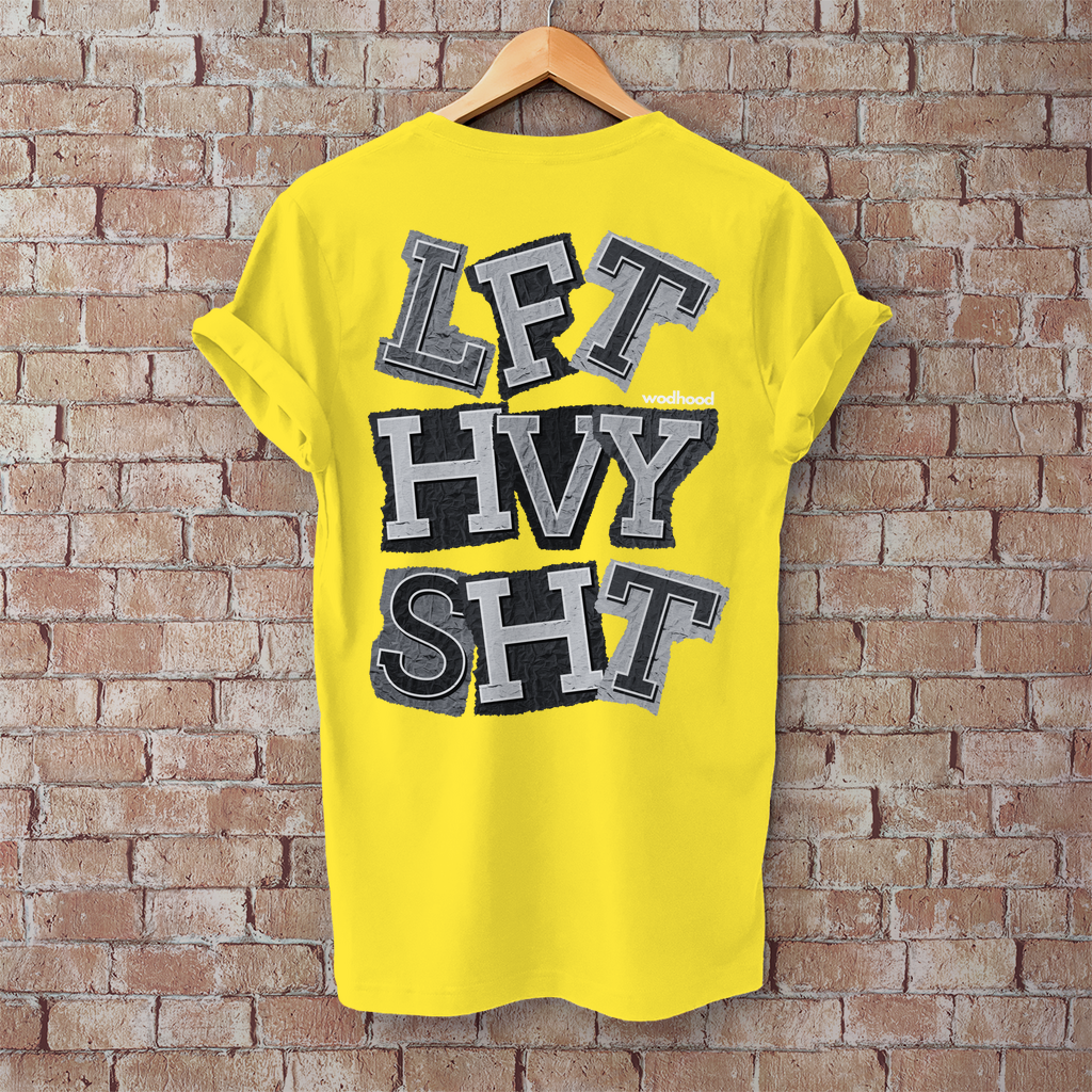 Wodhood LIFT HEAVY SHIT Shirt