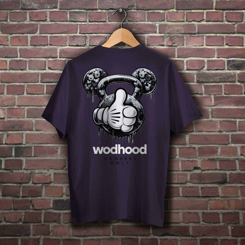 Wodhood KETTLEBEAR B/W Oversized Shirt