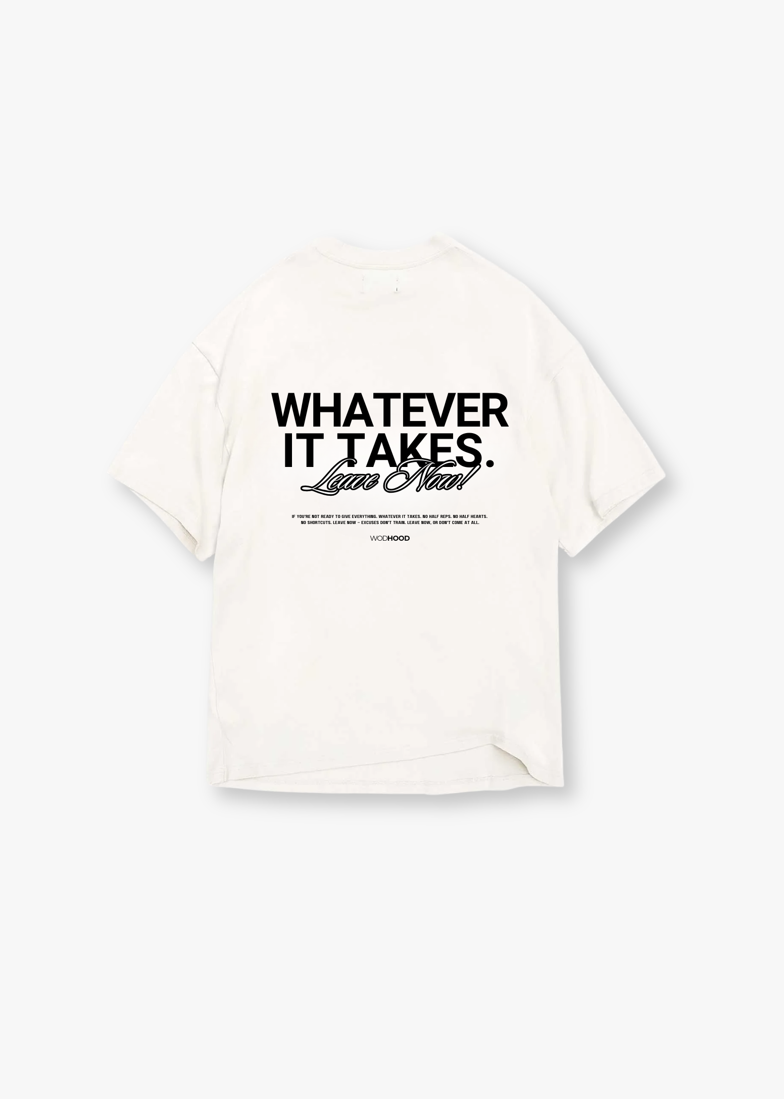 PRE - ORDER - WHATEVER OVERSIZED SHIRT