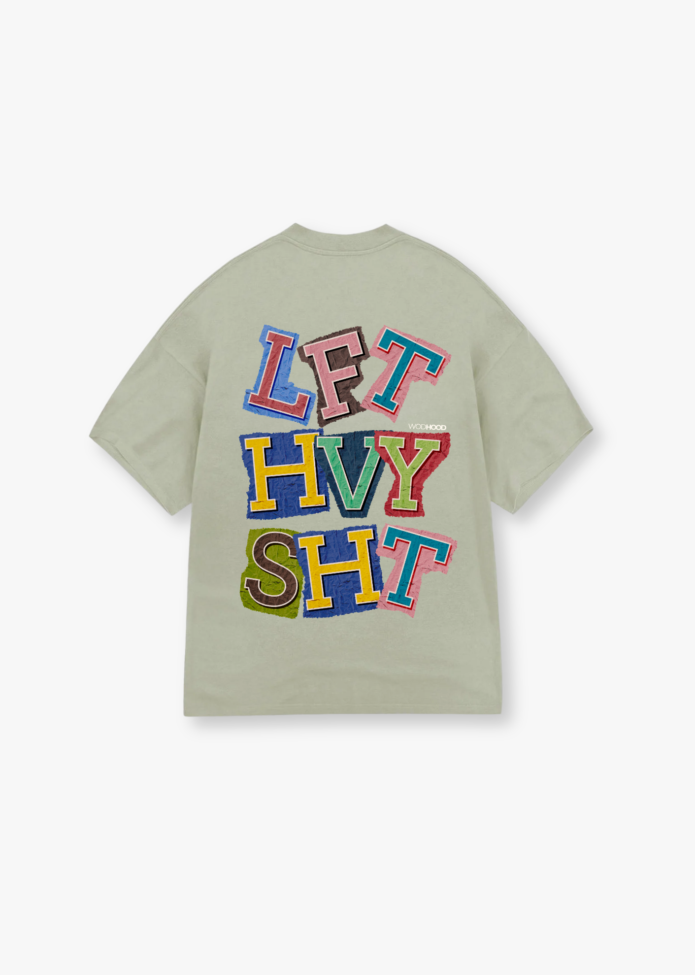 DROP LIMITATO - MAGLIA OVERSIZE LIFT HEAVY SH*T