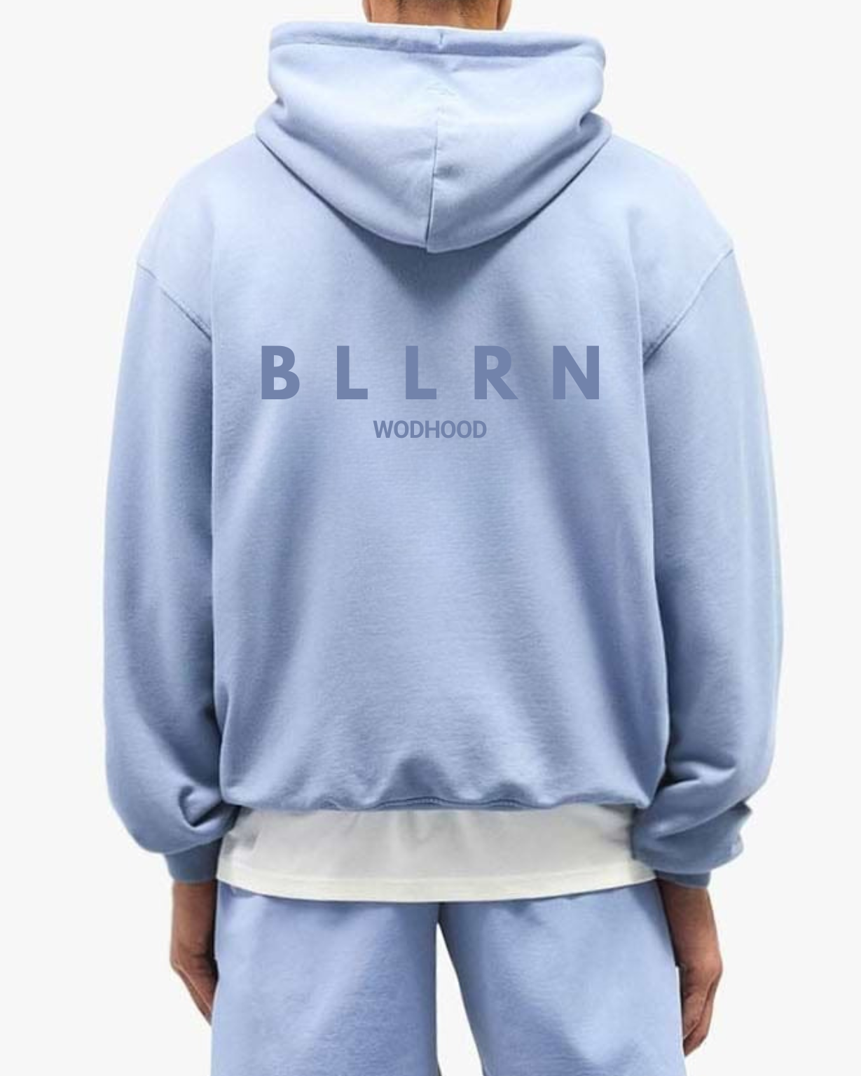 BLLRN Unisex Water Hoodie Blue