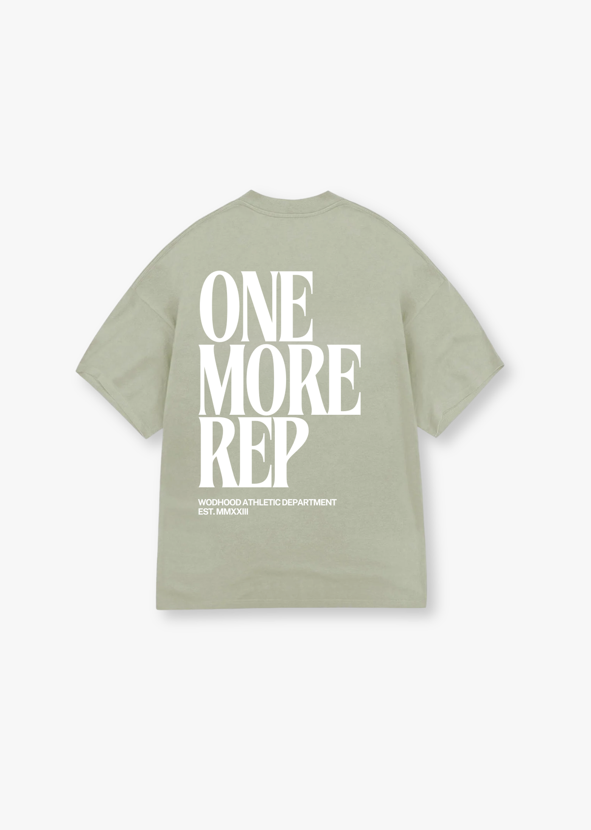 ONE MORE REP OVERSIZED SHIRT