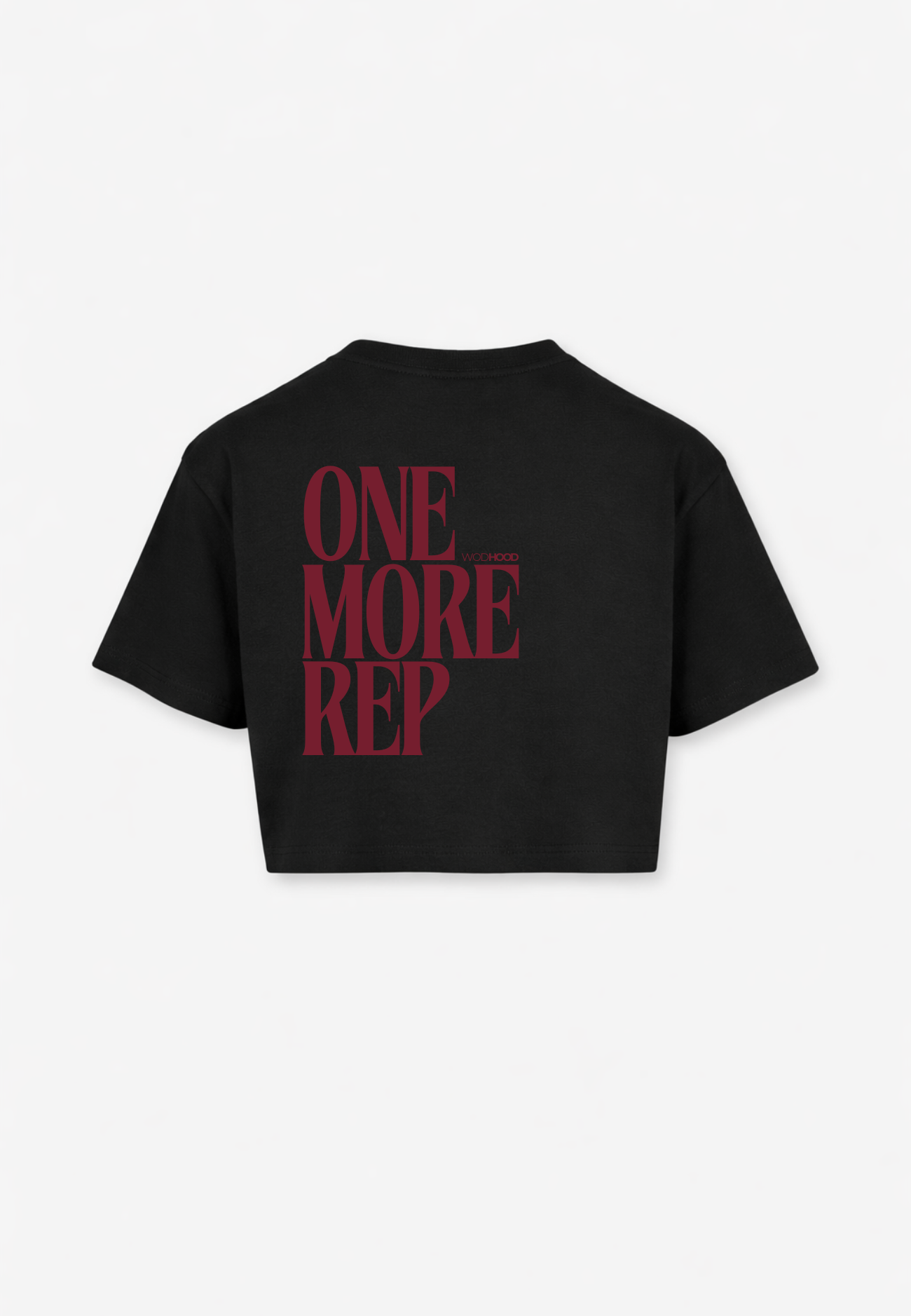 PRE - ORDER - ONE MORE REP OVERSIZED CROP TOP