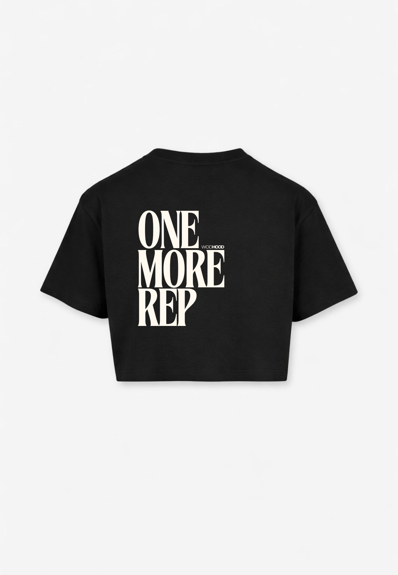 LIMITED DROP - ONE MORE REP OVERSIZED CROP TOP