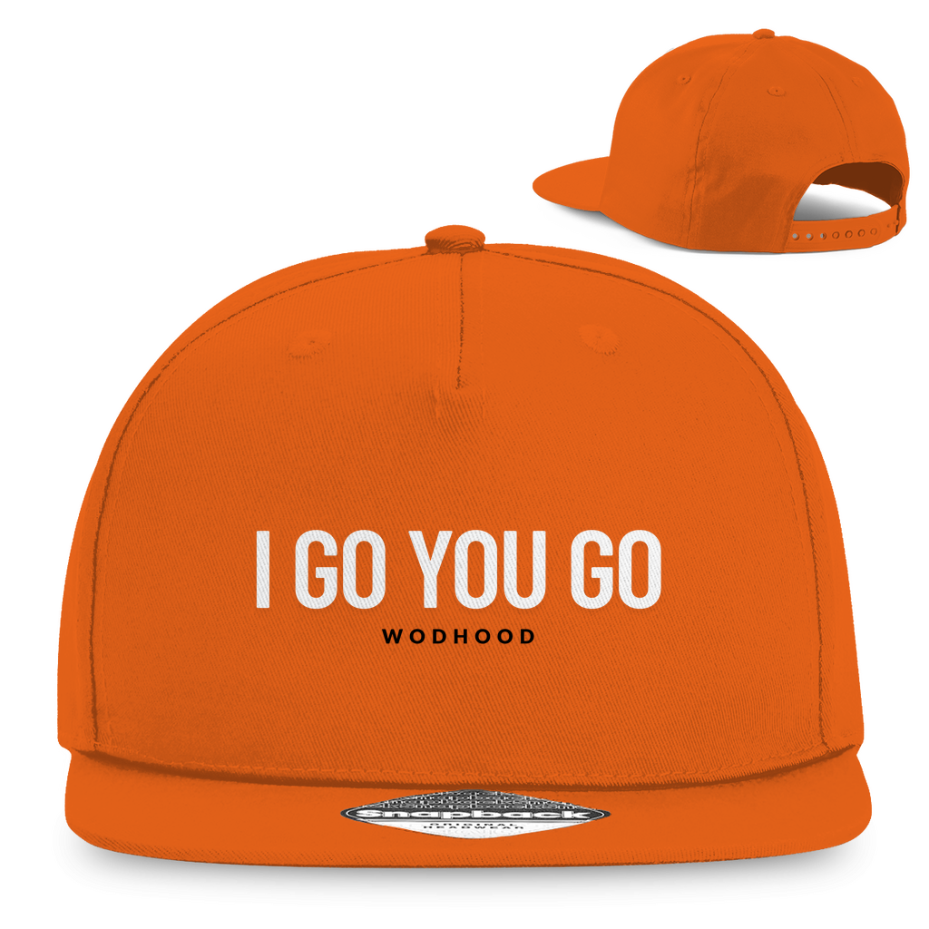 Wodhood I GO YOU GO Snapback Cap