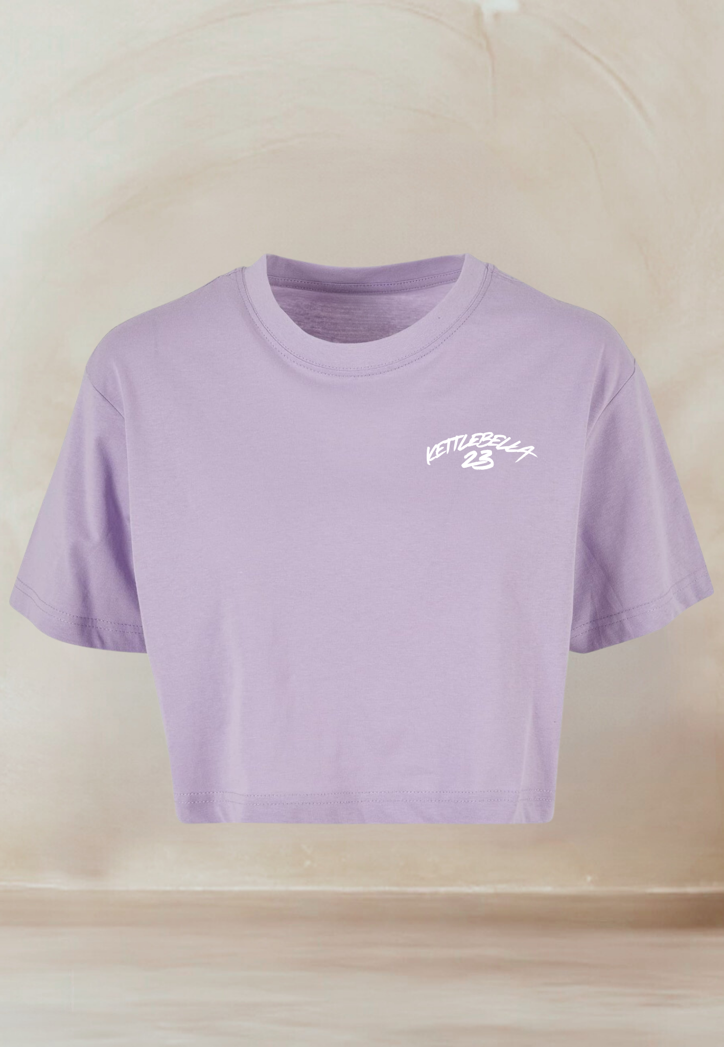 KETTLEBELLA23 Oversize Crop Top Lila