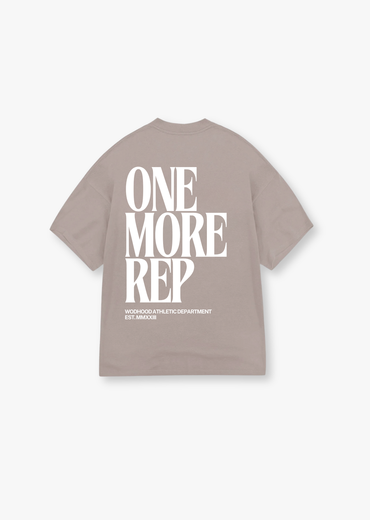 ONE MORE REP OVERSIZED SHIRT