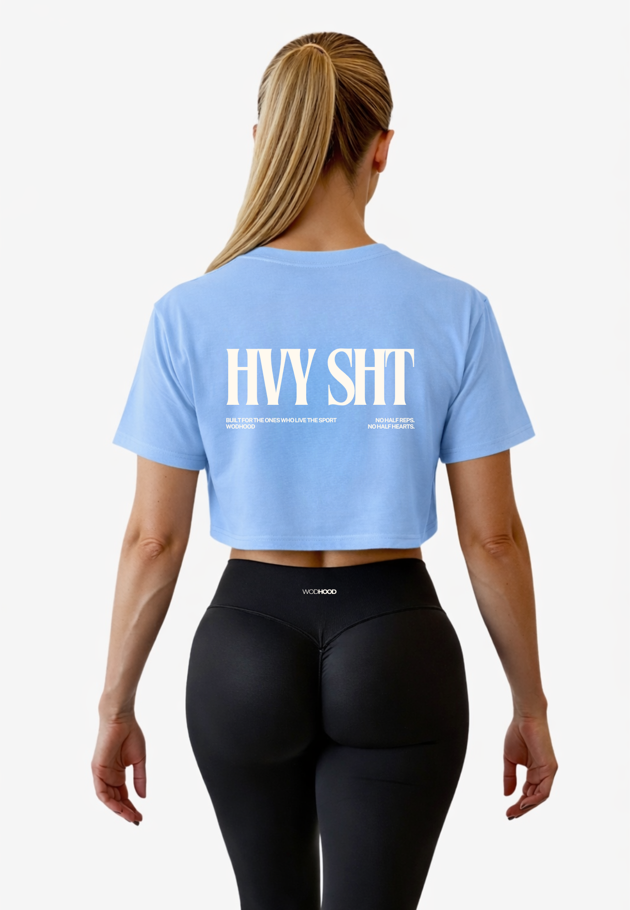PRE - ORDER - HEAVY SH*T OVERSIZED CROP TOP