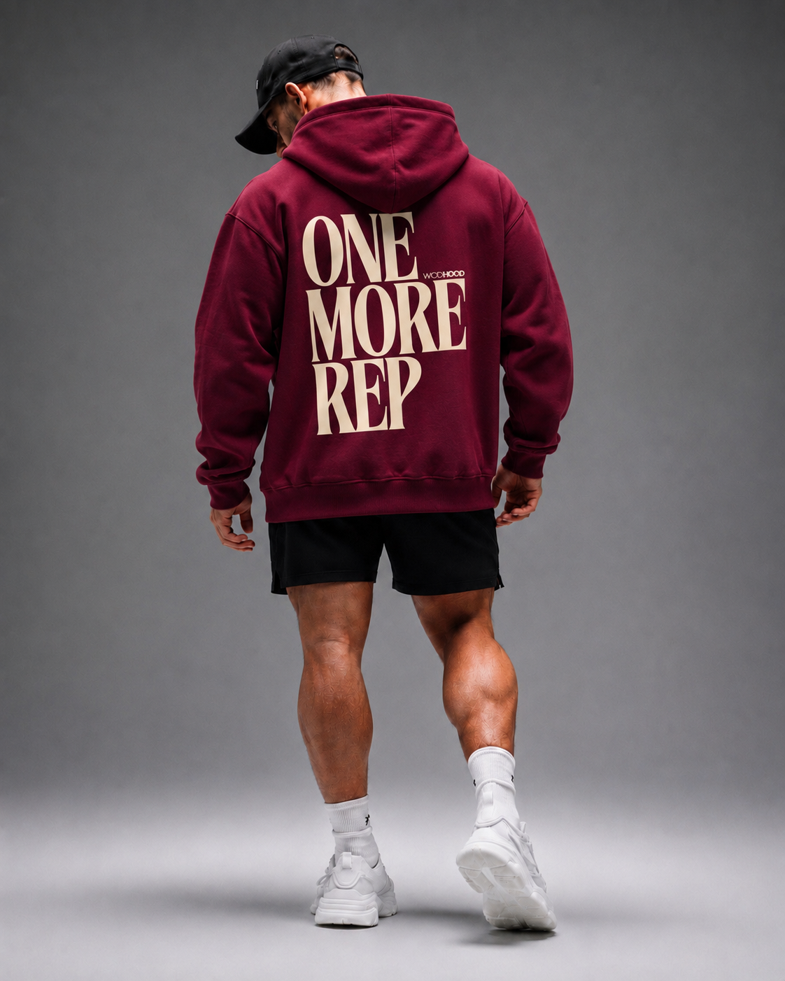 DROP LIMITATO - ONE MORE REP x OVERSIZED HOODIE