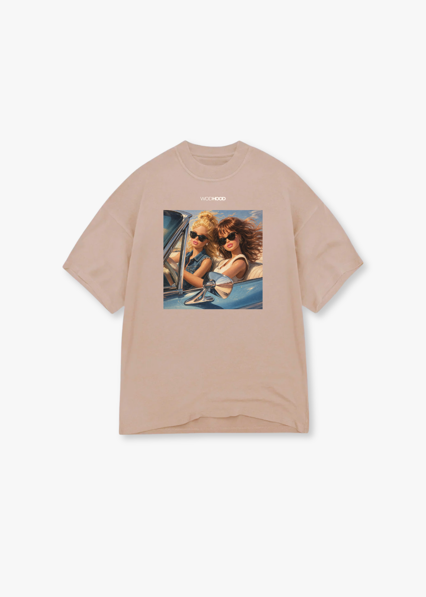 PRE-ORDER - FRAN & DIANE OVERSIZED SHIRT