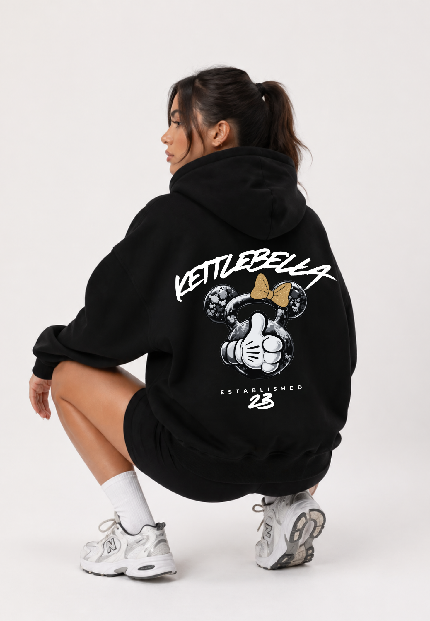 LIMITED DROP - KETTLEBELLA23 OVERSIZED HOODIE