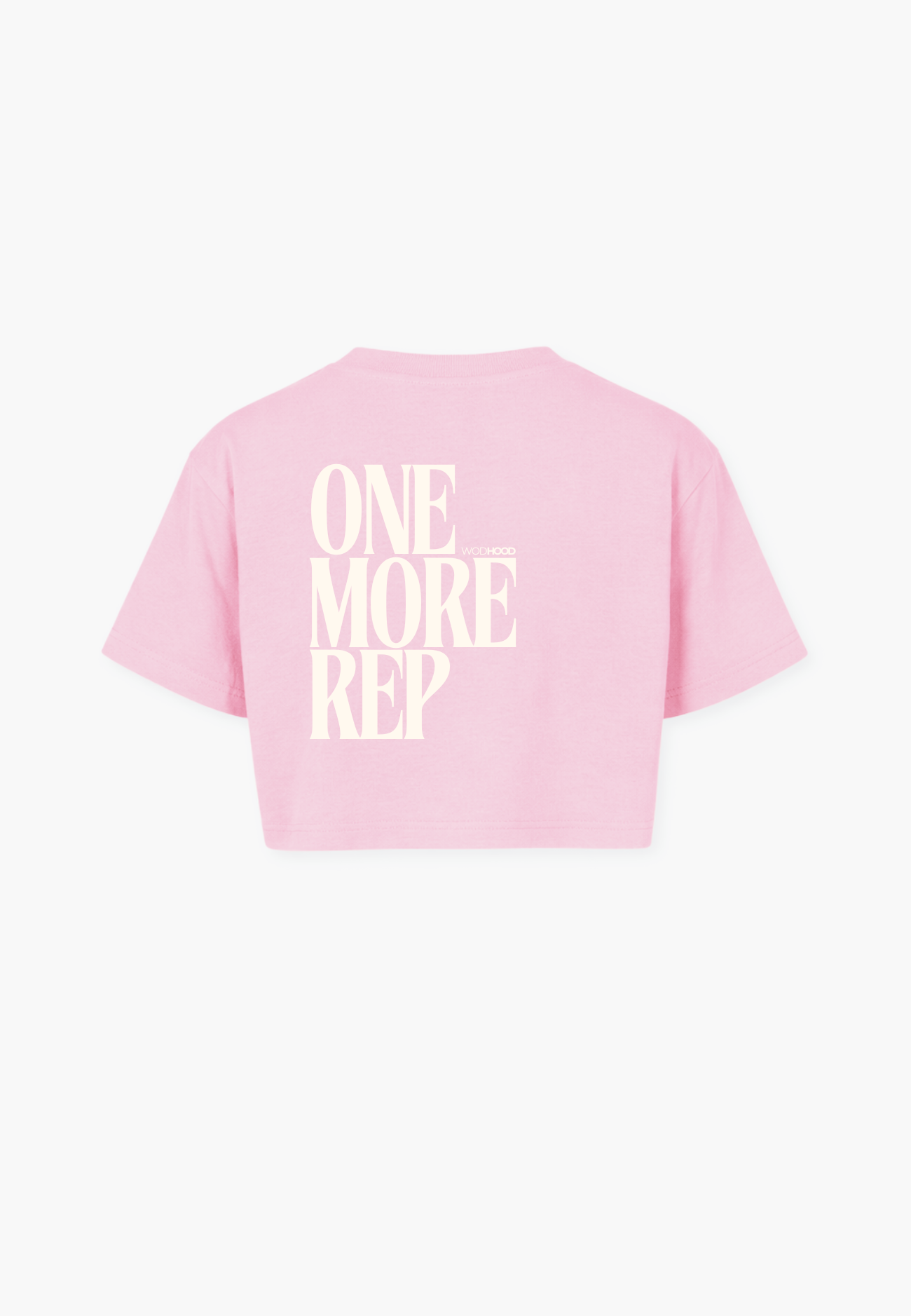 LIMITED DROP - ONE MORE REP OVERSIZED CROP TOP
