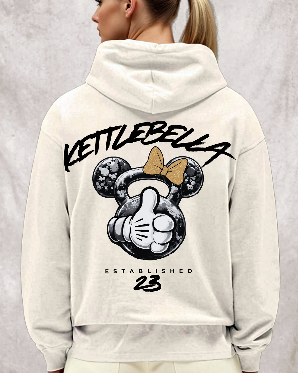PRÉCOMMANDE - SWEAT À CAPUCHE SURDIMENSIONNÉ KETTLEBELLA23