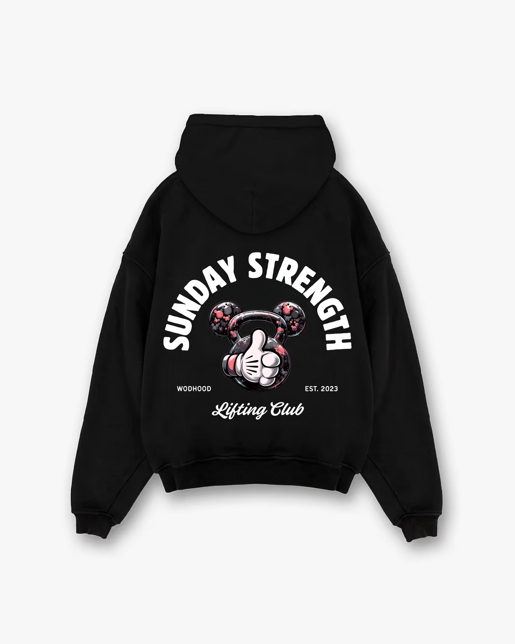 PRÉCOMMANDE - SWEAT À CAPUCHE SURDIMENSIONNÉ LIFTING CLUB