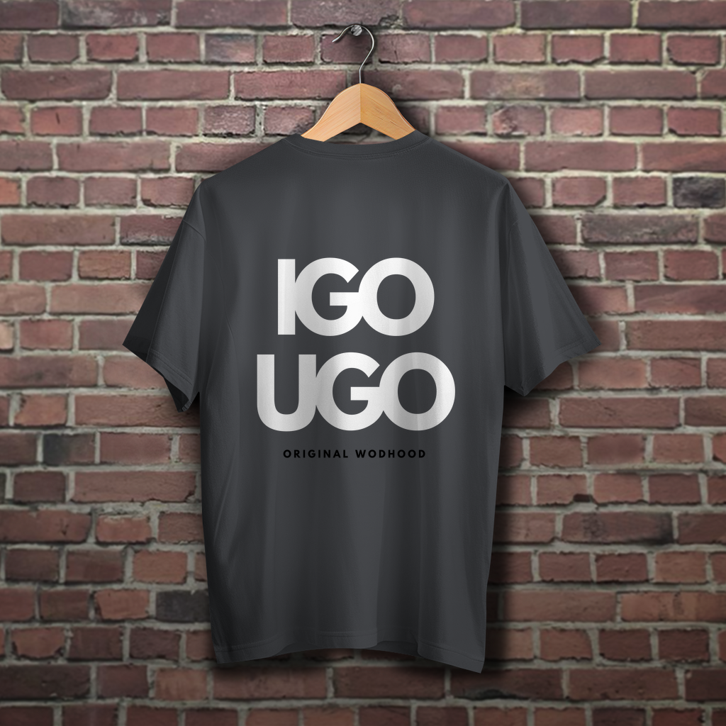 Wodhood I GO YOU GO Oversized Shirt