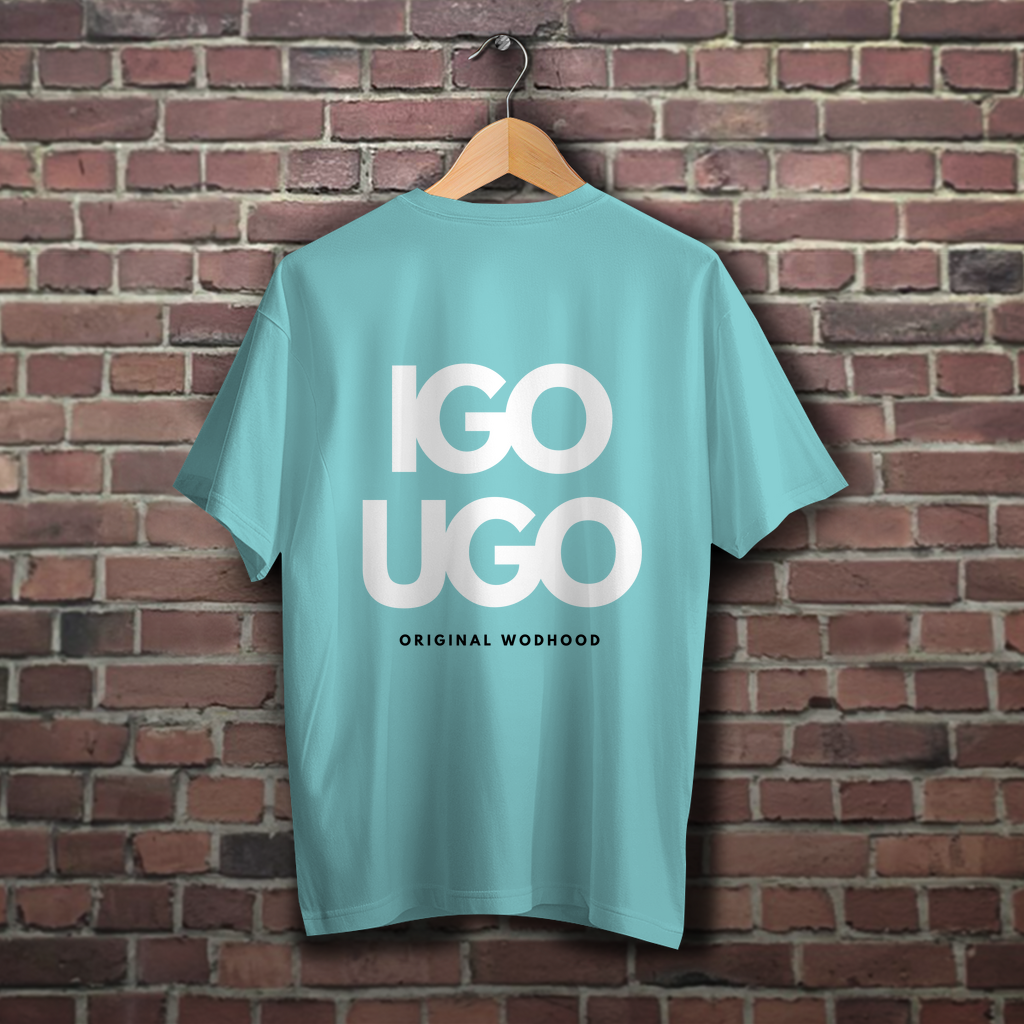 Wodhood I GO YOU GO Oversized Shirt