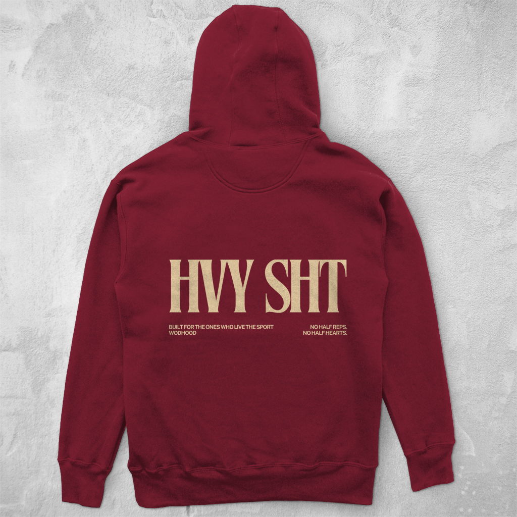PRE - ORDER - HEAVY SH*T OVERSIZED HOODIE
