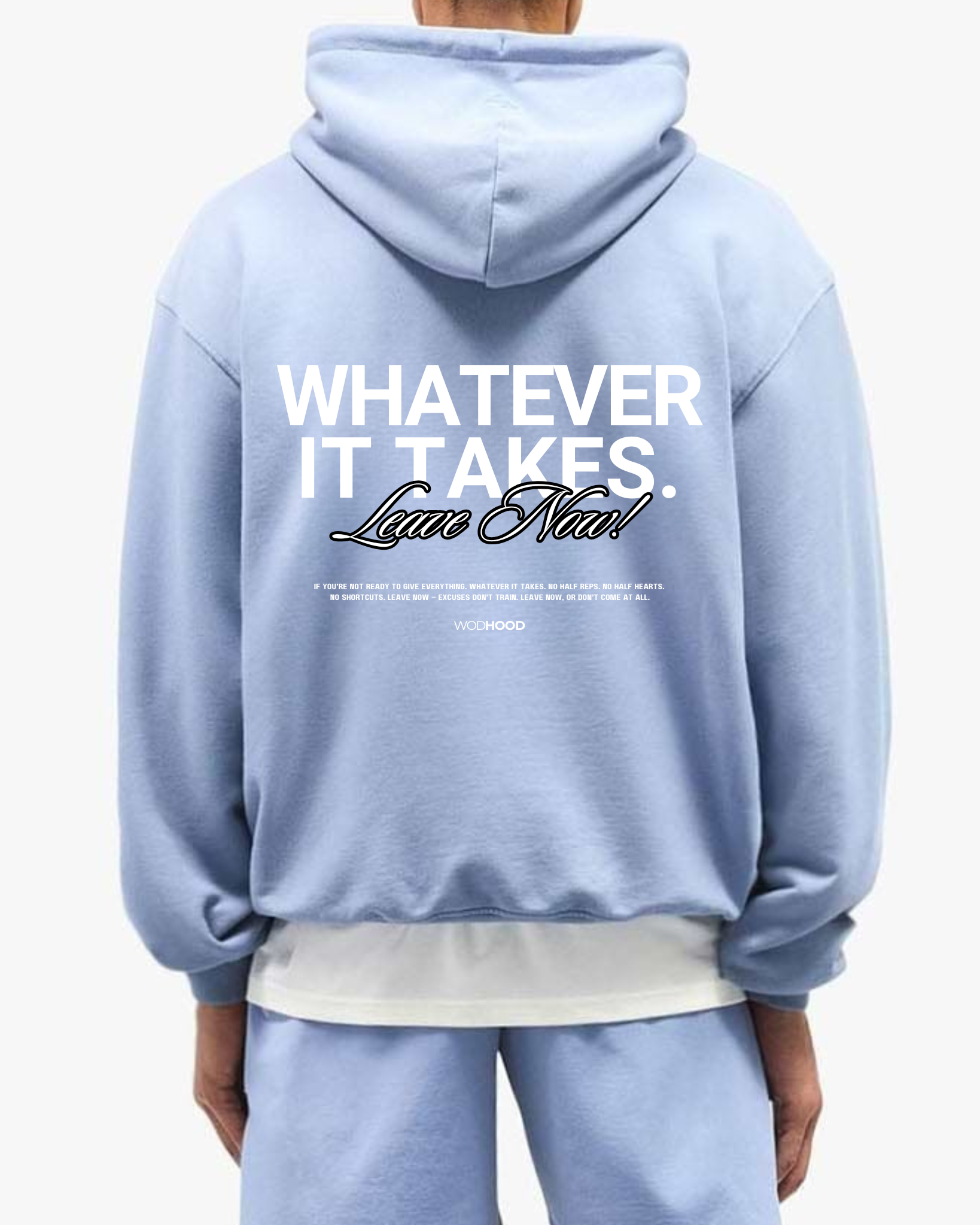 PRÉCOMMANDE - SWEAT À CAPUCHE SURDIMENSIONNÉ WHATEVER