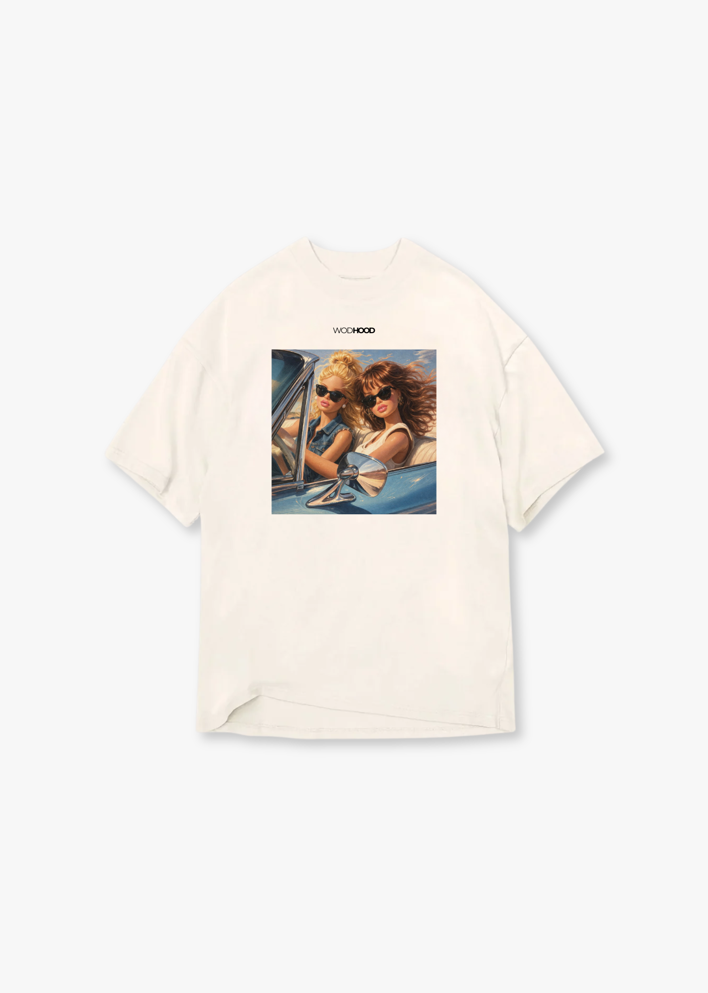 PRE-ORDER - FRAN & DIANE OVERSIZED SHIRT