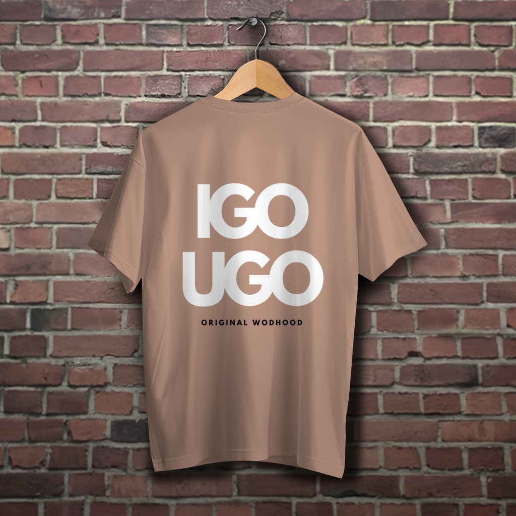 Wodhood I GO YOU GO Oversized Shirt