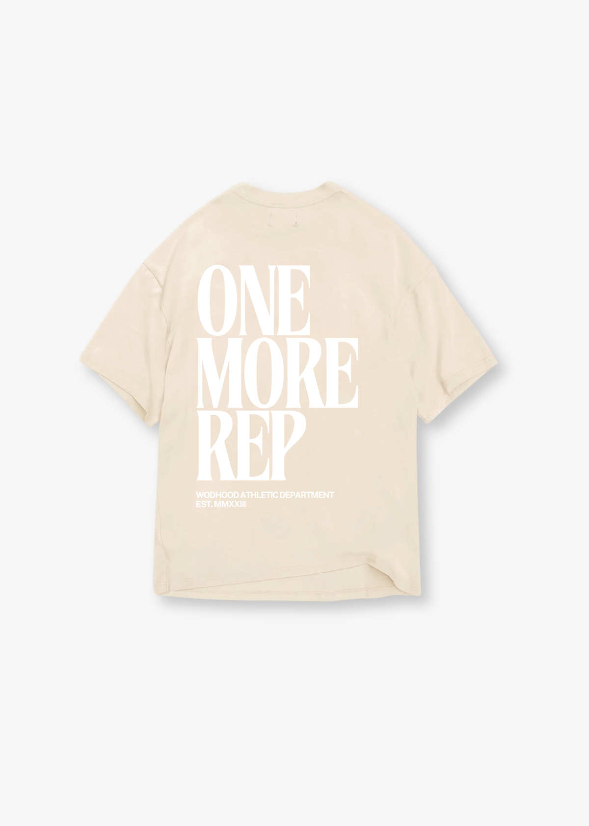 ONE MORE REP OVERSIZED SHIRT