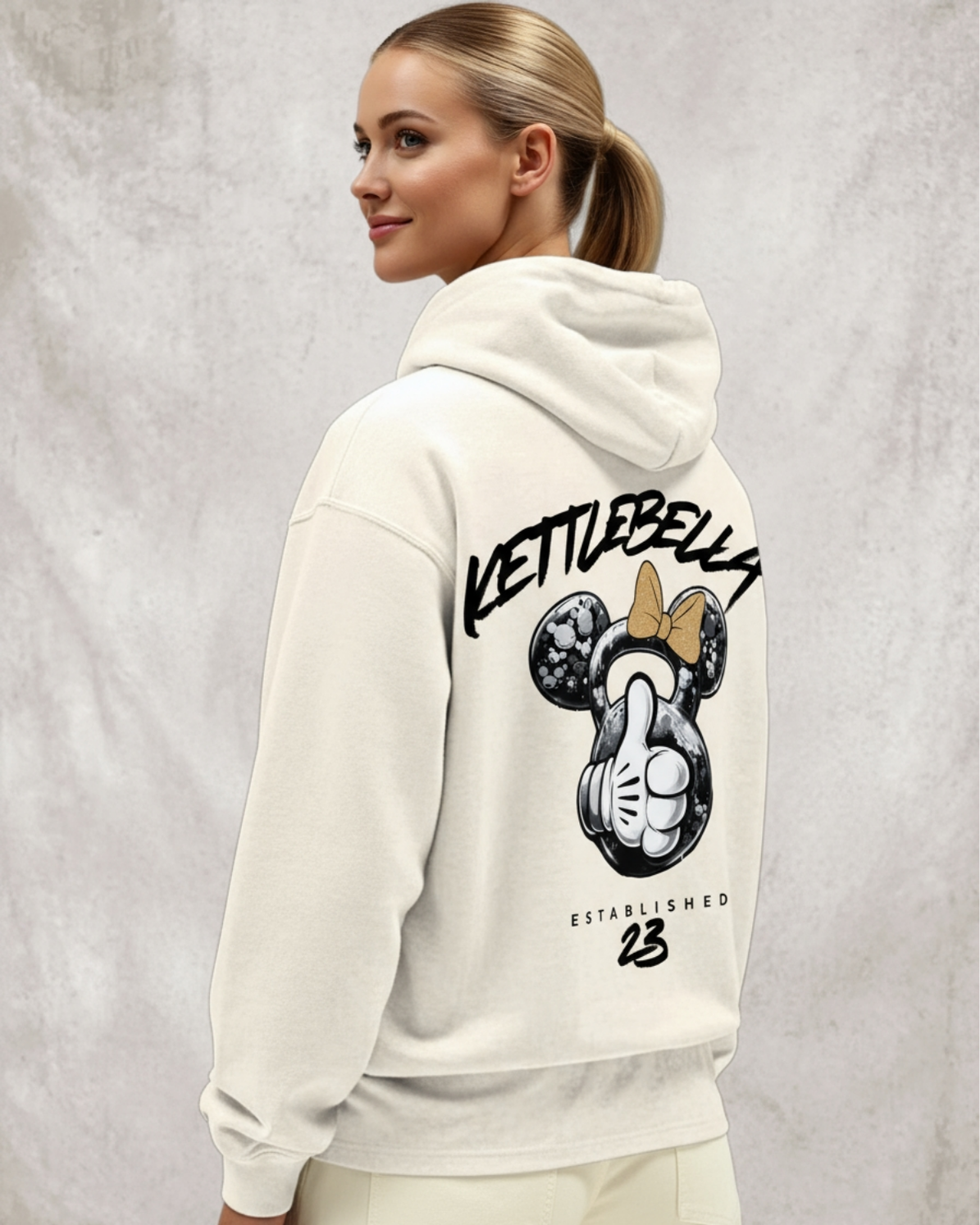 PRÉCOMMANDE - SWEAT À CAPUCHE SURDIMENSIONNÉ KETTLEBELLA23