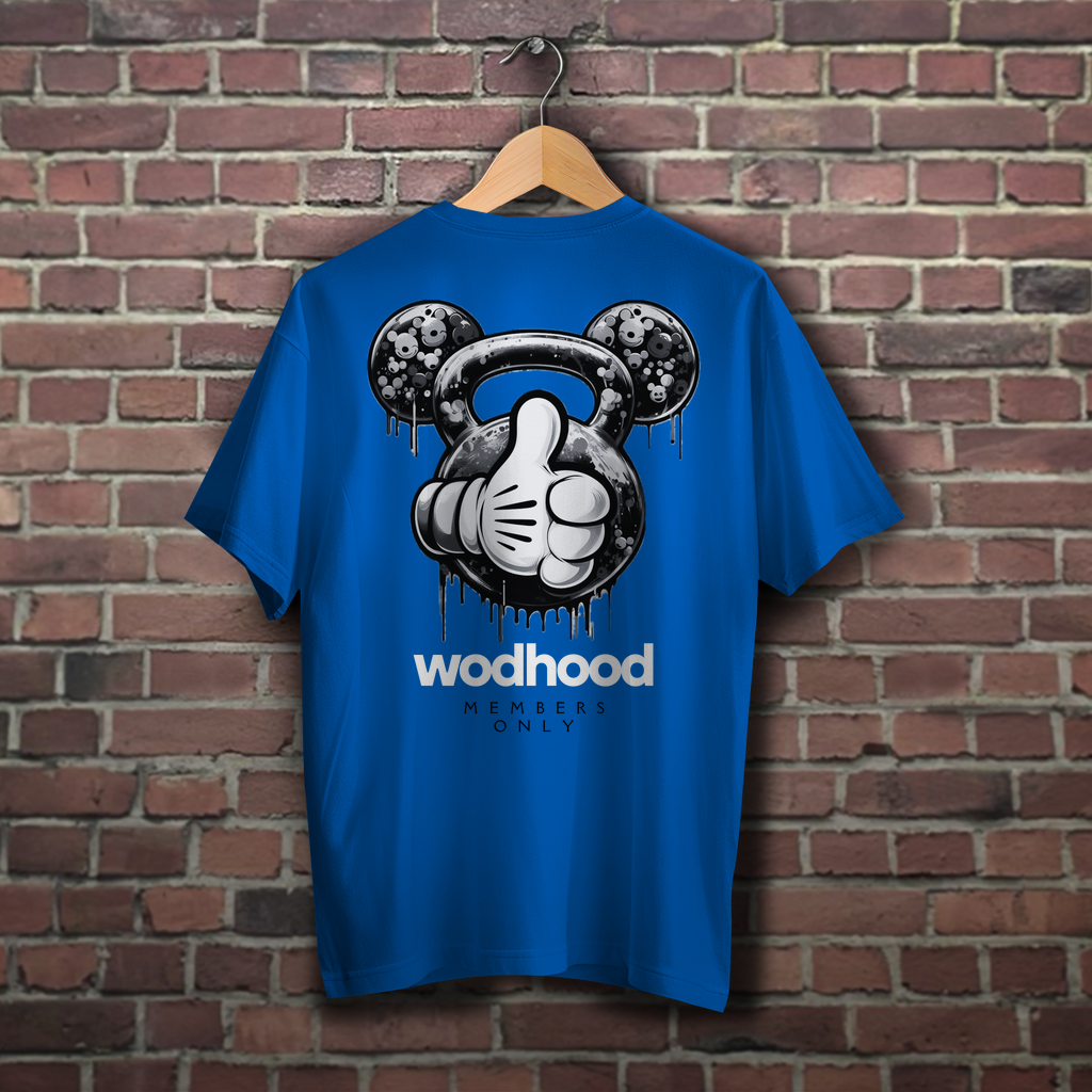 Wodhood KETTLEBEAR B/W Oversized Shirt
