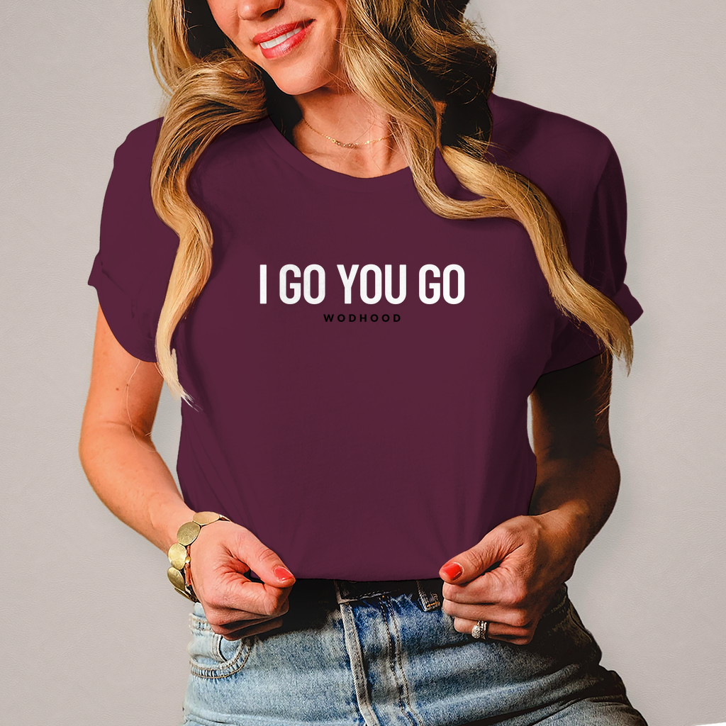 Wodhood TEAM23 I GO YOU GO Shirt