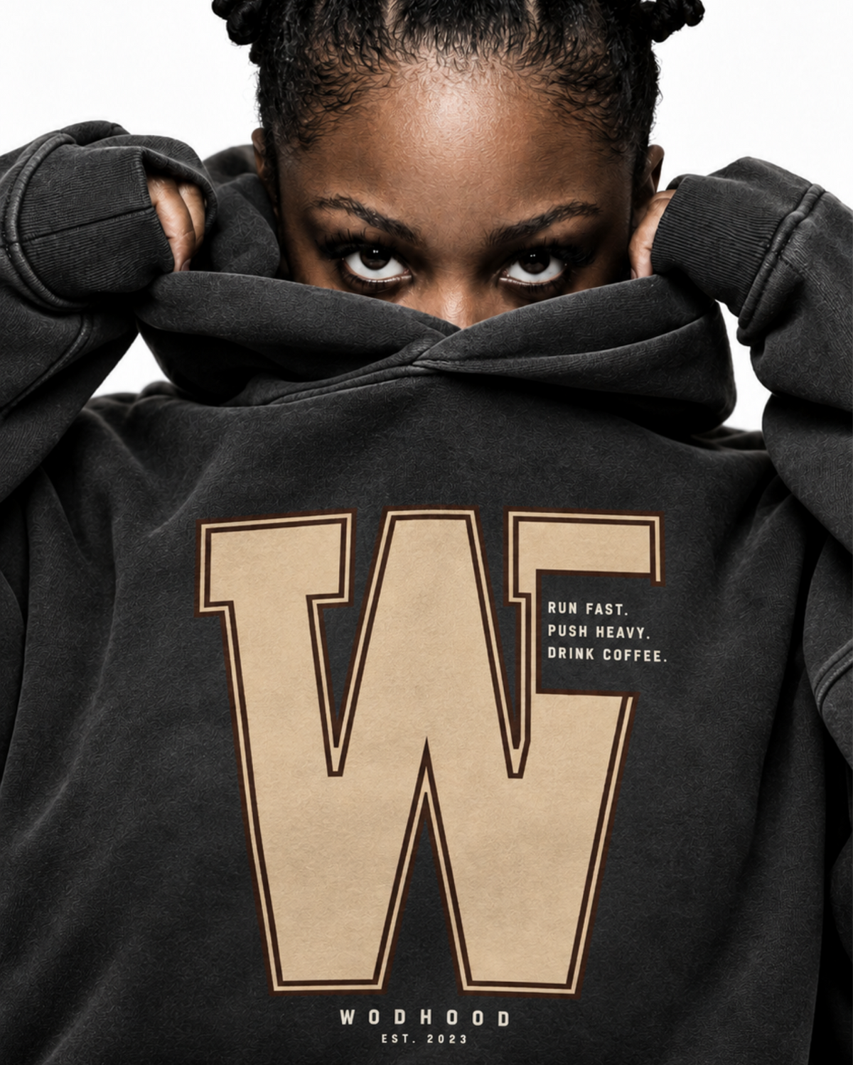 PUSH HEAVY OVERSIZED HOODIE
