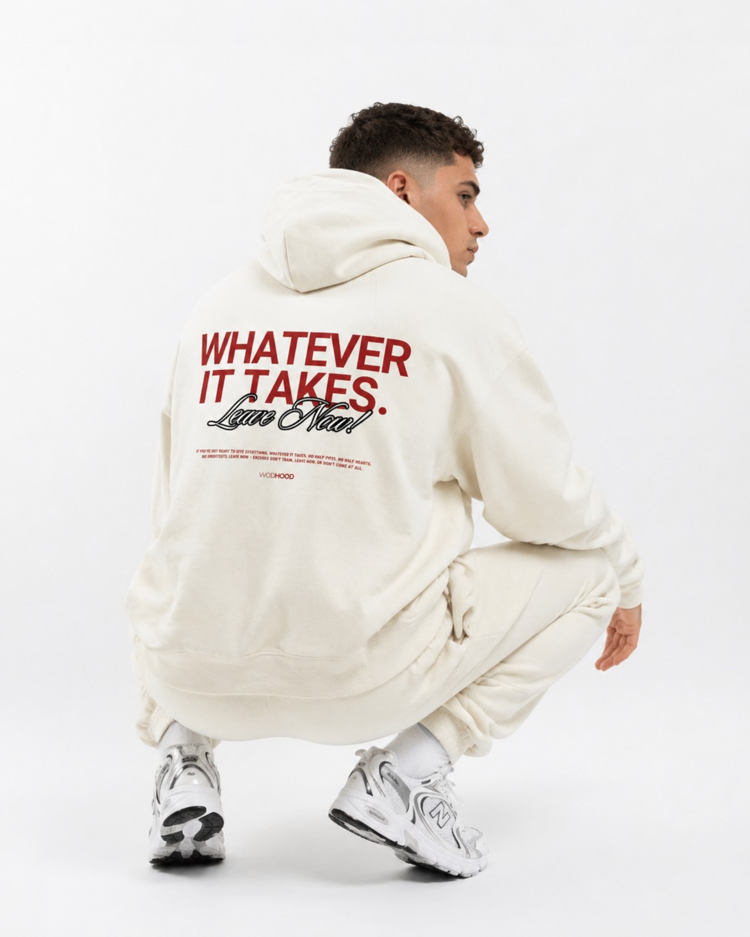 LIMITED DROP - LEAVE NOW OVERSIZED HOODIE