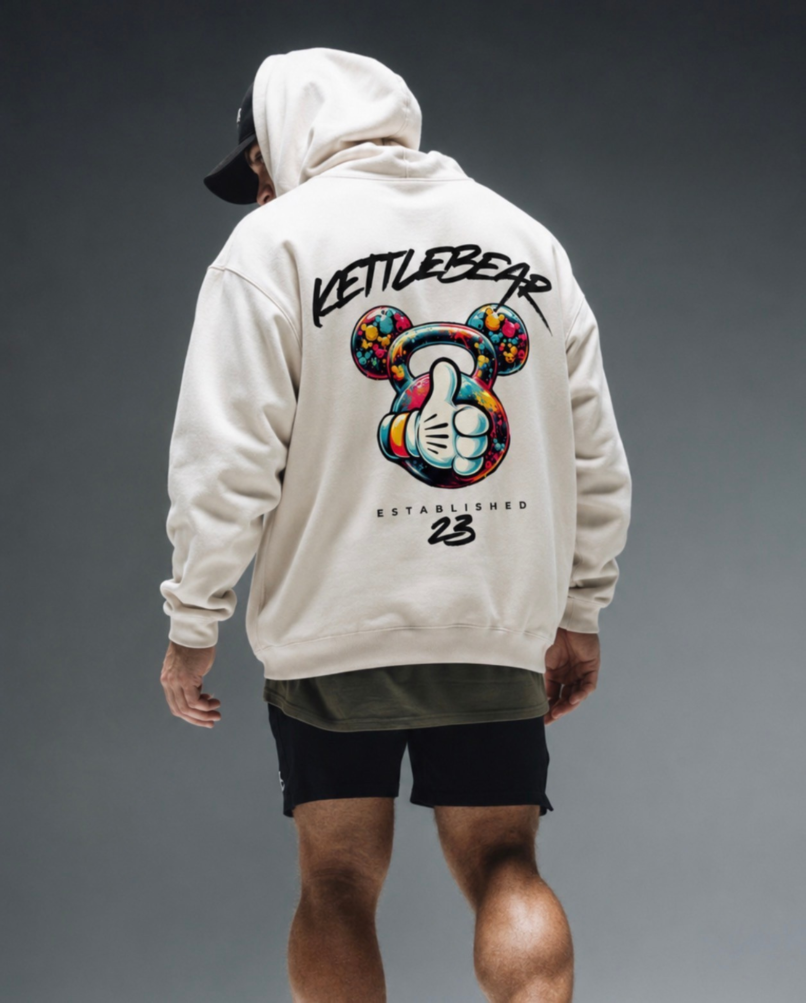 LIMITED DROP - KETTLEBEAR23 OVERSIZED HOODIE