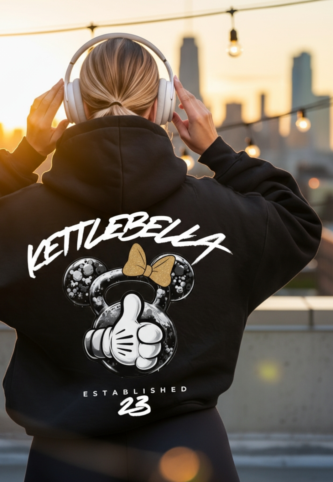 PRÉCOMMANDE - SWEAT À CAPUCHE SURDIMENSIONNÉ KETTLEBELLA23