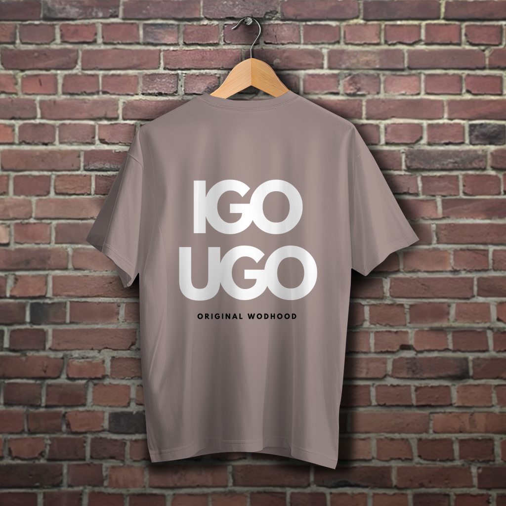Wodhood I GO YOU GO Oversized Shirt