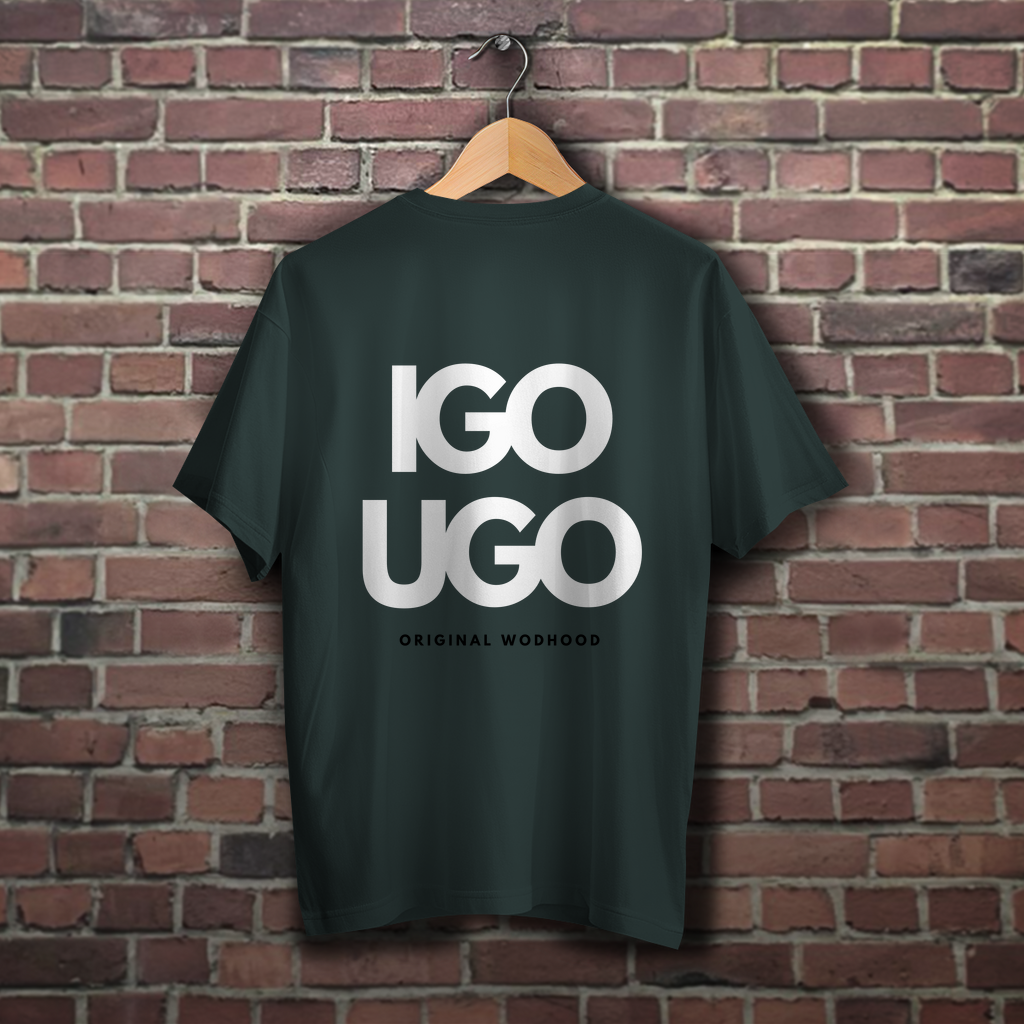 Wodhood I GO YOU GO Oversized Shirt