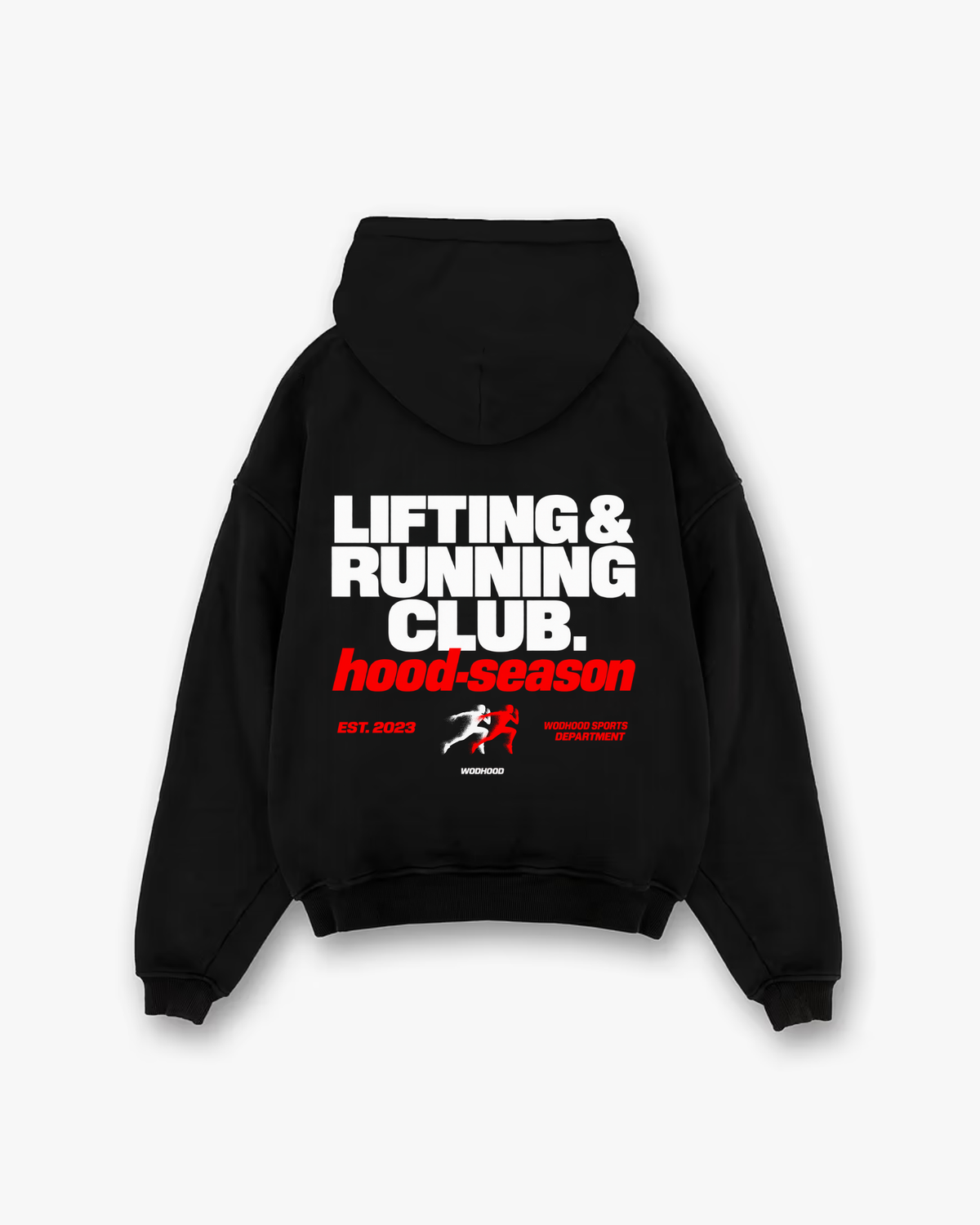 LIFTING x RUNNING CLUB OVERSIZED HOODIE