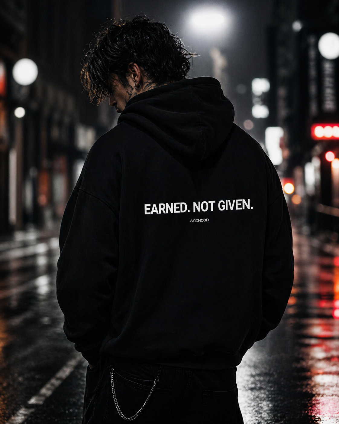 LIMITED DROP - EARNED OVERSIZED HOODIE