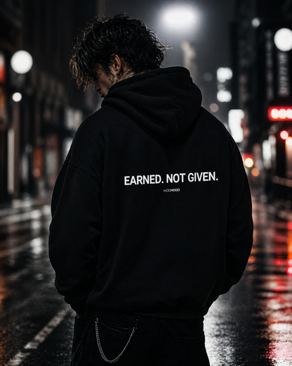 LIMITED DROP - EARNED OVERSIZED HOODIE
