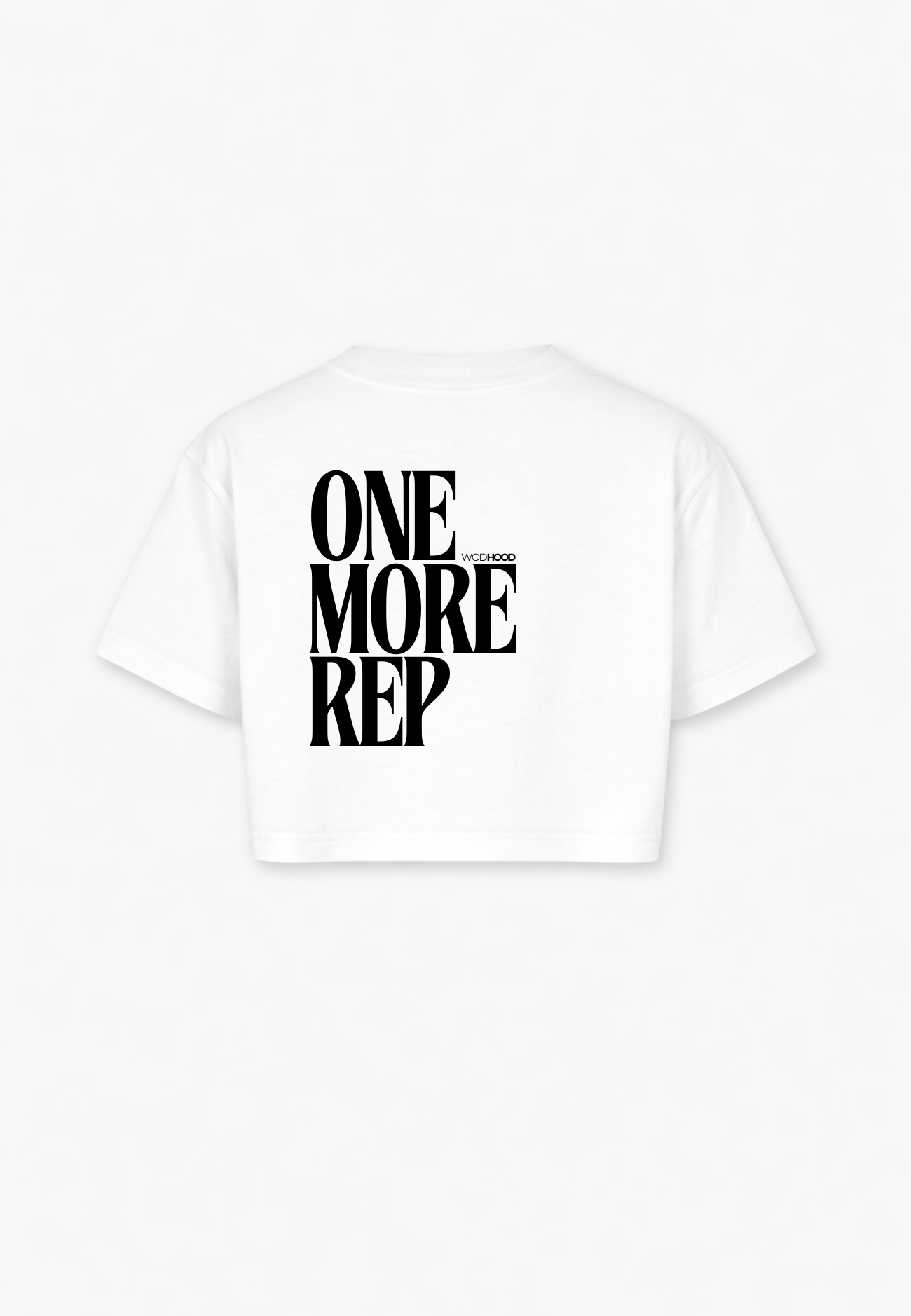 LIMITED DROP - ONE MORE REP OVERSIZED CROP TOP